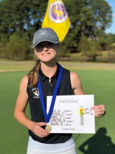 DCHS Golfer Anna Chew Wins the Region and is Headed to State