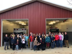 Open House Held for New Four Seasons Community Fire Hall (Photo submitted by Jordan Wilkins)