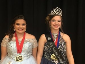 The 2019 Smithville Business and Professional Women’s Club Autumn Sweetheart is Madison Brooke Dawson (right). Bailey Elizabeth Kidd (left) was 1st runner-up