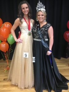 The 2019 Fall Fest Queen is Kenlee Renae Taylor (right). Mackenzie Leigh Sprague (left) was named 1st runner-up.