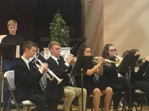 DCHS Band performs at Veterans Day program