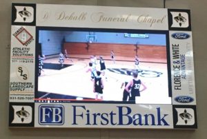 DCHS Unveils New Video Board in Time for Basketball Season