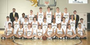 The 2019 DCHS Basketball Team: Bottom Row: Robert Wheeler, Levi Driver, Jordan Young, Connor Vance, Brayden Antoniak, Nathaniel Crook, Zachary Birmingham, Elishah Ramos; 2nd row: Brayden Jett, Luke Jenkins, Stetson Agee, Michael Elswick, Dakota White, Alan Munoz, Lucas Hale, Isaac Brown, Aiden Whitman; Top Row: Coach Logan Vance, Haylee Merriman, Ean Jones, Rylan Rhea, Kylan Rhea, Dallas Cook, Evan Jones, Coach John Sanders