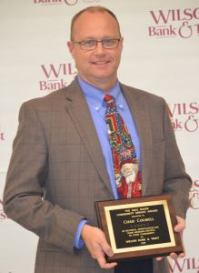 Chad Colwell, Smithville Office – Mike Baker Community Service Award