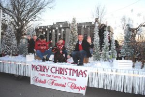 Smithville Christmas Parade: DeKalb Funeral Chapel won 1st place for their float entry in 2019