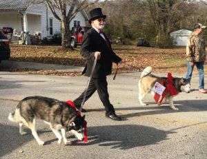 Liberty Christmas Parade: Charlie Robinson and friends