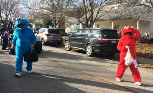 Liberty Christmas Parade: Cookie Monsters