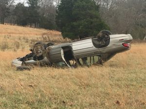20 year old Payton France of Smithville man was airlifted after a one car rollover crash today (Monday) on Highway 288 near Jefferson Road in the Keltonburg Community.