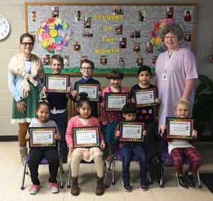 Smithville Elementary Recognizes Students of the Month for January