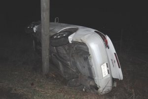63 year old Danny W. Hale Airlifted After One Car Crash Tuesday night on Big Rock Road