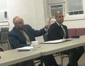 Members of the jail committee, appointed last month by County Mayor Tim Stribling, include Criminal Court Judge Gary McKenzie (left) and Chief Deputy Robert Patrick