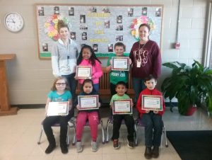 Smithville Elementary Recognizes February Students of the Month