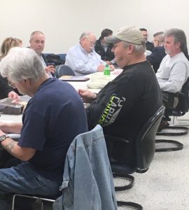 During an informal work session Thursday night, the County Budget Committee and the Board of Education met jointly to discuss the proposed school construction plan