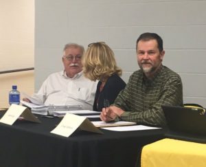 Sixth District School Board Member Doug Stephens (far right) will not seek re-election in August