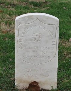 Charles P. Cantrell's burial site in Nashville