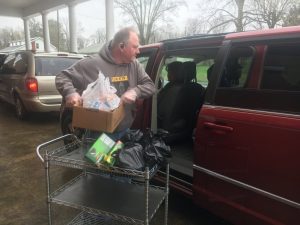 DeKalb School District Provided Food Boxes to 950 Students Monday. Effort Resumes Today (Thursday)