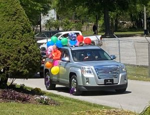 Post- Mothers Day Parade held in honor of NHC residents Monday