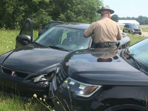 Terry Ray Barnes of Rock Island led Warren County Sheriff’s Department Officers on a pursuit into DeKalb County today (Tuesday) before being stopped and taken into custody at the intersection of Highway 56 and South College Street near the Smithville City Limits.