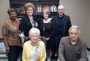 The DeKalb County Election Commission: Pictured: Seated-Walteen Parker and Dennis Stanley (Administrator). Standing- Jackie Smith, Barbara Vanatta, Lisa Peterson, and Jim Dean.