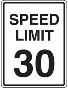 County Sets 30 MPH Speed Limit on Big Hurricane Road