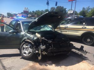 79 year old Stella Dyer of Smithville, driving a 2002 Nissan Altima, was making a left from the turning lane on Broad Street to head south on Congress Boulevard Monday when she crossed the path of an eastbound 2018 International tractor trailer rig driven by 38 year old Bryan White who was hauling general freight. Dyer and a passenger of her car, 18 year old Elijah Boyd of Smithville were taken by DeKalb EMS to Ascension Saint Thomas DeKalb Hospital. White was not injured.