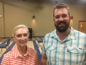 Harriet Adrian and Ryan Corcoran, both residents of Puckett’s Point Road, addressed the County Commission Monday night to ask that a continuous 20 mph speed limit be set for the entire 2 mile stretch of Puckett’s Point Road in the interest of public safety. The commission voted 10-3 to grant the request.