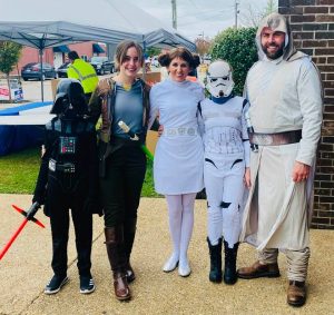 “2020 Boo Bash Best Costumes” : Tied for 2nd Place – Smithville City Hall’s “Star Wars”