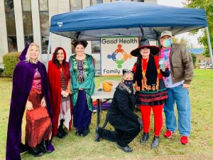 “2020 Boo Bash Best Costumes” : Tied for 3rd Place – Good Health’s Family Clinic’s “Hocus Pocus”