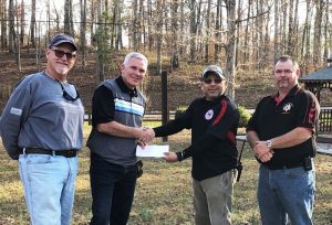 DeKalb County Fire Department’s Johnson’s Chapel Station recently was presented a $500 donation from the Mountain Harbour Property Owners Association (POA). Pictured are: Pete Siggelko (Mountain Harbour POA Treasurer), Brian Clark (Mountain Harbour POA Vice-President), Marco Chacon (Johnson’s Chapel Station Commander), and Lieutenant Dusty Johnson (DeKalb County Fire Department).