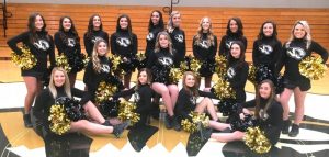 The DCHS Basketball Cheerleaders: Front Row left to right- Kyleigh Hill, Evie Day, McKenzie Pack, Presley Agee, Makayla Cook, Katie Patterson, Chloe Hale Back Row left to right: Katherine Gassaway, Zoi Hale, Kortnee Skeen, Elaina Turner, Hope Bain, Carlee West, Amelia Atnip, Morgan Walker, Hannah Lohorn, and Kenlee Taylor