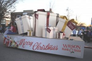 Wilson Bank & Trust had the 1st place float in the Smithville Christmas Parade