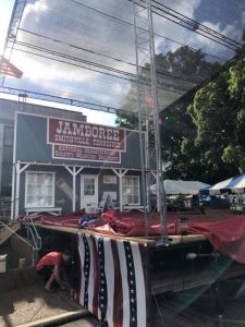 Jamboree Stage Restoration Project Begins