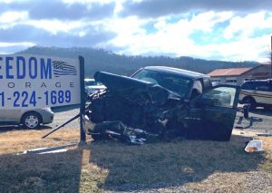 Two men escaped serious injury Tuesday in a Liberty crash. According to Trooper Bobby Johnson of the Tennessee Highway Patrol, this 2009 Dodge Ram pulling a boat driven by 36 year old Anthony Monroe of Nashville was west on Highway 70 when a Chevy Avalanche pulled into its path resulting in the wreck.