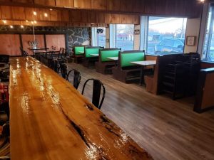 The newly renovated White Possum Restaurant has a new look