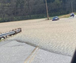 Smithville-DeKalb County Rescue Squad was called to the Alexandria to Dismal Road bridge Sunday afternoon, March 28 where a motorist stalled after trying to drive through a flooded area but before the Rescue Squad arrived bystanders came upon the scene and got the woman out of her car to safety.