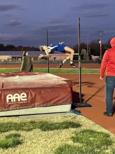 Ally Beneke Top Sophmore High Jumper in State of Tennessee beats Warren County School Record with a jump of 5.04.00