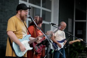 Kinfolk performing at 3rd annual Summer Kick-Off Block Party last Saturday (Matthew Antoniak Photo)