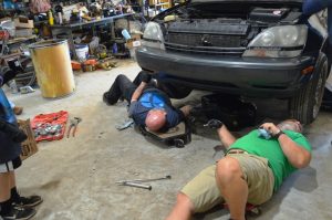 Smithville First Baptist Church provided free oil changes at NAPA Auto Parts for senior citizens and single moms as part of the church's 3rd Annual Community Day.