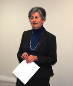 Sue Puckett-Jernigan addressed the County Commission in 2015 seeking support for the DeKalb Animal Coalition's effort to establish a new animal shelter