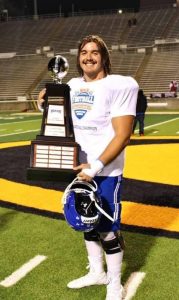 Former DCHS Football Standout Eli Cross helps lead Lindsey Wilson College to an NAIA National Championship