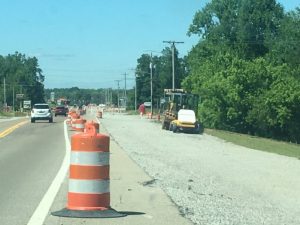 Work will resume this week after the Memorial Day holiday on the Highway 56 improvement project.