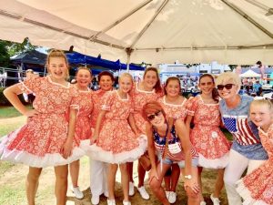 Jamboree Preview Singing and Dancing Set for Thursday Evening Downtown Smithville featuring the Smithville Select cloggers and square dancers