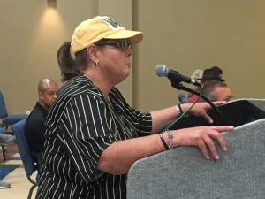 First District County Commissioner Julie Young calls out fellow Commissioner for text message allegedly soliciting a vote from another commissioner in violation of the state’s s Sunshine or Open Meetings Law to bring back Steve Bates as the county’s fiscal agent and financial advisor. A position that was defunded by the commission almost a year ago.
