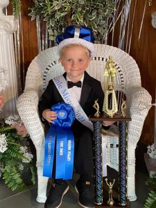 DeKalb Fair 2021 Little Mister: Colton Graham Duke, 5 year old son of John and Whitney Duke of Smithville