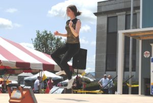Beginner Buck Dancing and Clogging : First Place- Arlee Fowlkes of Hurricane Mills