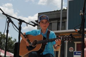 Beginner Flat Top Guitar: First Place- Noah Goebel of Elkton, Kentucky;