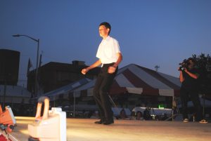 Junior Old-Time Appalachian Flatfoot Dance (Ages up to 39): First Place- Jacob Fennell of Dickson