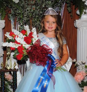 DeKalb Fair 2021 Little Miss: Kallen Averie Curtis, 5 year old daughter of Heather Page and John Curtis of Smithville.