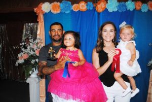 DeKalb Fair Toddler Show: Girls (19 to 24 months) Winner: Jazmin Ariel (left), 19 month old daughter of Blanca Jones and Joel Perez of Smithville. Runner-up: Livy Slager (right), 21 month old daughter of Jon and Katie Slager of Alexandria