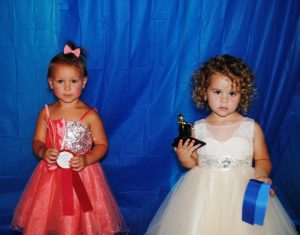 DeKalb Fair Toddler Show: Girls (31 to 36 months) Winner: Briar Rose Kilgore (right), 35 month old daughter of Clay and Mariah Kilgore of Smithville. Runner-up: Peyton Rae Shepherd (left),33 month old daughter of Jason and Ashley Shepherd of Smithville